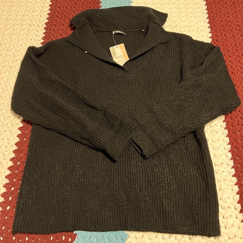 BTFBM V Neck Sweater